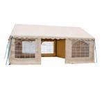 Classic Plus Partytent PVC 5x6x2 mtr in Beige (5x6 meter), Verzenden, Nieuw, 2 meter of meer, Partytent