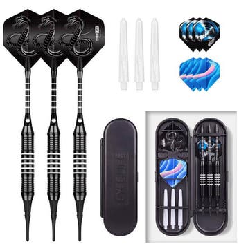 Soft Tip Dartpijlen 18g Set met Opbergdoos, Verzenden, Nieuw