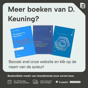 Strategisch management: koersbepaling en besluitvorming, Verzenden, Gelezen, D. Keuning