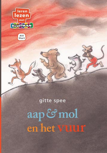 Boek: Leren lezen met Kluitman - aap & - (als nieuw), Verzenden, Zo goed als nieuw