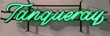 Tanqueray - Lichtreclame voor Tanqueray in groot formaat -, Antiek en Kunst