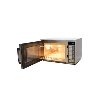 Sharp magnetron, R-25AT 2100 W, professioneel, tiptoets bedi, Verzenden