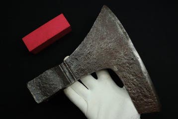 Middeleeuws (Gotisch) - Heavy Iron Crusader Axe - 24.5 cm