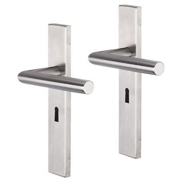 Deurbeslag | Deurklink met sleutelschild | Impresso | Harrow, Verzenden, Nieuw
