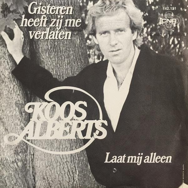 vinyl single 7 inch - Koos Alberts - Gisteren Heeft Zij M..., Cd's en Dvd's, Vinyl Singles, Zo goed als nieuw, 7 inch, Nederlandstalig