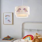 Kinder hanglamp Lurgan E27 wit met eenhoorn motief lux.pro, Verzenden, Nieuw