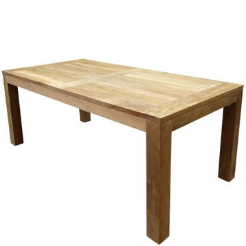 Krista dining tuintafel 160x95xH77,5 cm teak, Tuin en Terras, Tuintafels, Ophalen of Verzenden, Nieuw, Teakhout