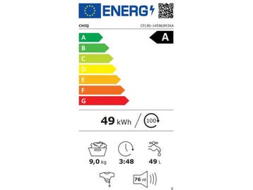 CHiQ CFL90-14586IM3XA - Wasmachine - 9 KG - AI Smart -, Verzenden, Zo goed als nieuw