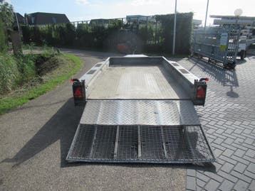 Ifor Williams GX126  machinetransporter 366x184cm 3500kg, Ophalen, Gebruikt