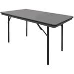Bolero ABS rechthoekige klaptafel grijs 122cm, Verzenden, Nieuw in verpakking