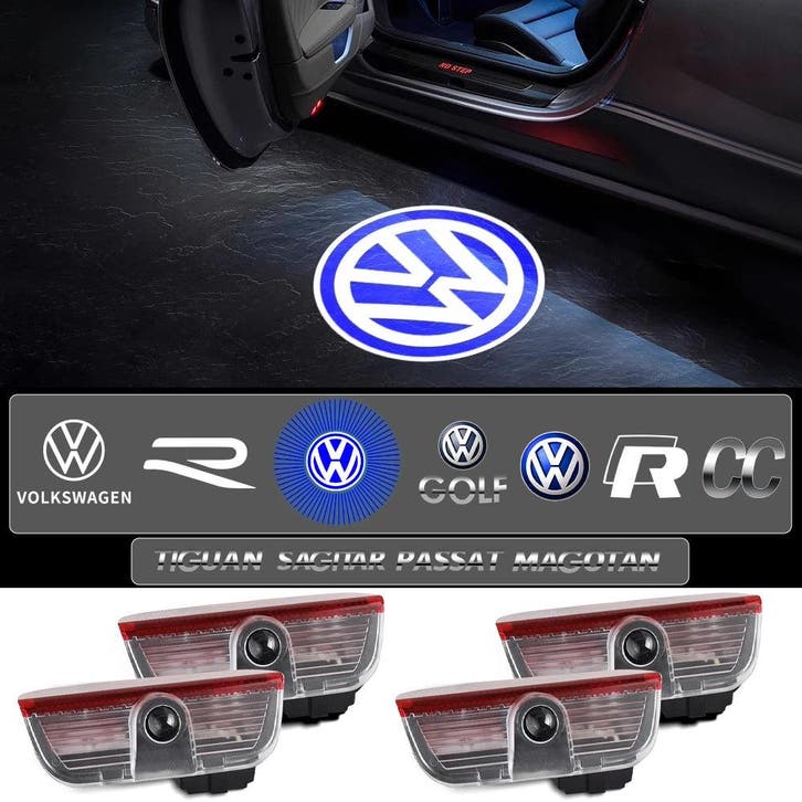 VW Deurverlichting met Logo Projector, Auto-onderdelen, Besturing, Nieuw, Verzenden