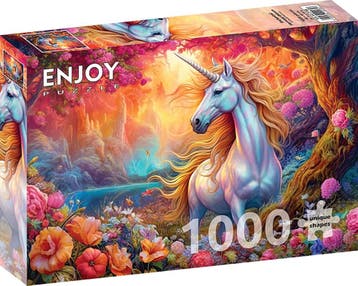 Enchanted Harmony Unicorn Puzzel (1000 stukjes) | Enjoy, Verzenden, Nieuw