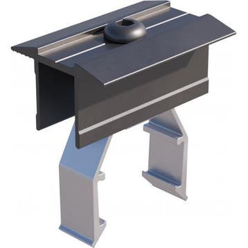 1238x Solar Construct Tussenklem Zwart (oud), Ophalen, Nieuw