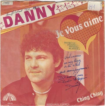 Danny Dean (2) - Je Vous Aime, Ophalen of Verzenden, Gebruikt