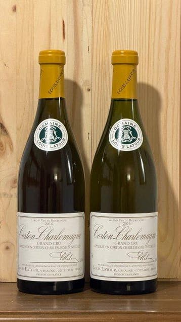 2016 Louis Latour - Corton Charlemagne Grand Cru - 2 Flessen, Nieuw