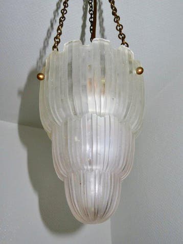 Plafondlamp - Glas - Sabino Art Deco