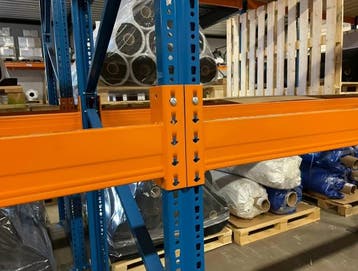 Palletstelling nedcon pr, gebruikt - Ligger Oranje, Ophalen of Verzenden