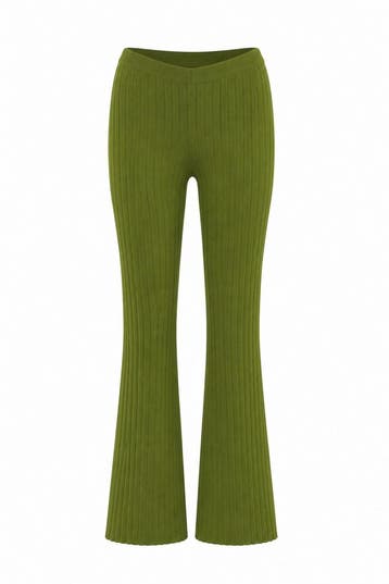 Organic Basics Broek in maat M Groen, Organic Basics, Verzenden, Zo goed als nieuw, Groen