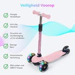 2dekans | LifeGoods – Kinderstep Met 3 LED-Wielen – Geschikt, Fietsen en Brommers, Fietsen | Kinderfietsjes, Ophalen of Verzenden