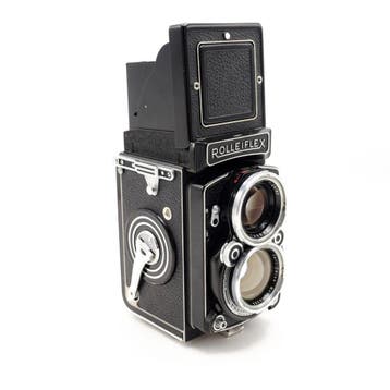 Rolleiflex 2.8C Analoge Camera (Occasion), Audio, Tv en Foto, Fotocamera's Analoog, Ophalen of Verzenden, Gebruikt, Overige Merken