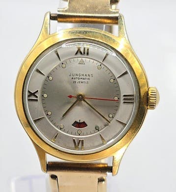 1. Automatik-Armbanduhr Junghans - Gangreserve -, Nieuw