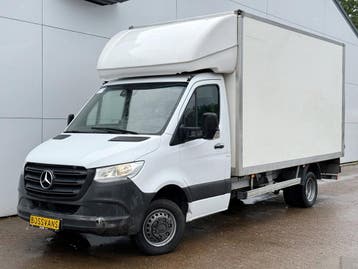 Zakelijke Lease |  Mercedes-Benz Sprinter 515 1.9 CDI 150PK, Automaat, Stof, Gebruikt, Zwart