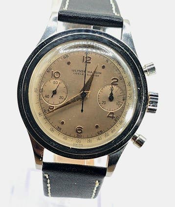 Ulysse Nardin Locle - Stahl Chronograph - Kali. Valjoux 23 -, Nieuw