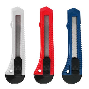 Talen Tools Afbreekmessen Set van 3 - Extra Grip - Veilig..., Ophalen of Verzenden, Nieuw