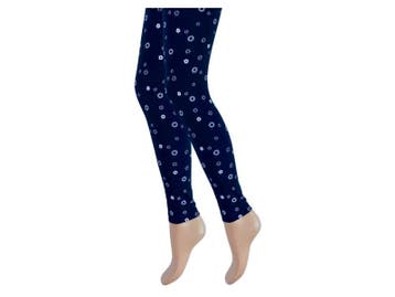Kinderlegging - Gebloemd - Marine/zwart-Wit, Verzenden, Nieuw