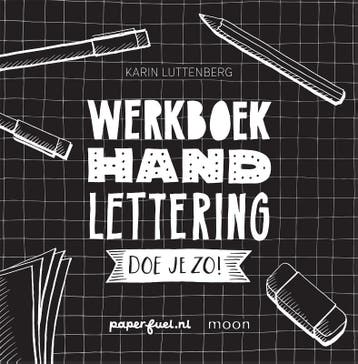 Werkboek Handlettering doe je zo 9789048837700, Zo goed als nieuw