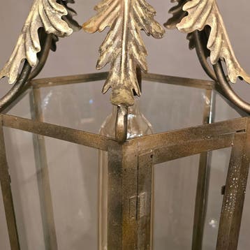 hanglamp lantaarn 250 Refurbished, Ophalen, Zo goed als nieuw, Overige materialen, Vintage