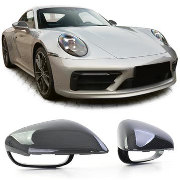 Carbon Spiegelkappen Porsche 911 992 & Taycan, Ophalen of Verzenden, Nieuw