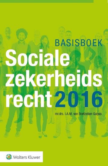 Basisboek Socialezekerheidsrecht 2016 9789013134902, Zo goed als nieuw
