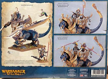 Tomb Kings of Khermi Necrosphinx (warhammer nieuw), Hobby en Vrije tijd, Ophalen of Verzenden, Nieuw