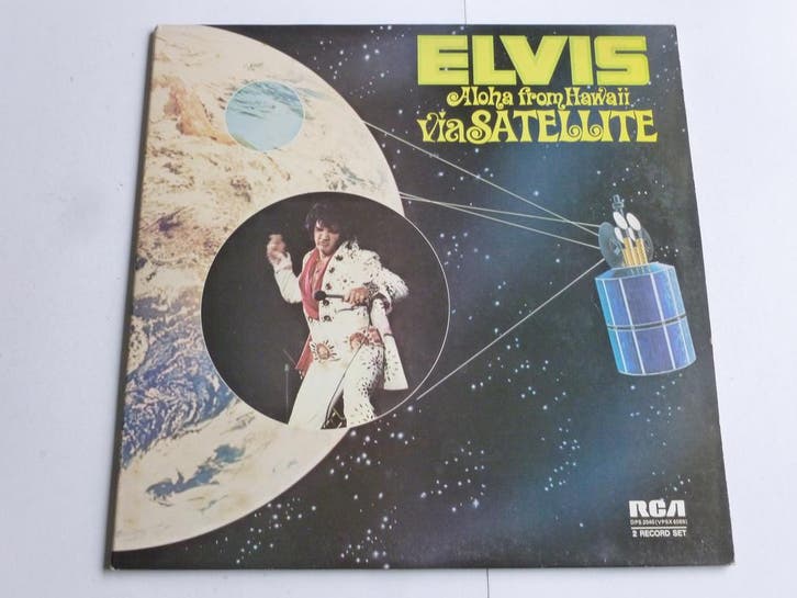 Elvis Presley - Aloha from Hawaii via Satellite (2 LP) DPS 2, Cd's en Dvd's, Vinyl Singles, Zo goed als nieuw, Ophalen of Verzenden