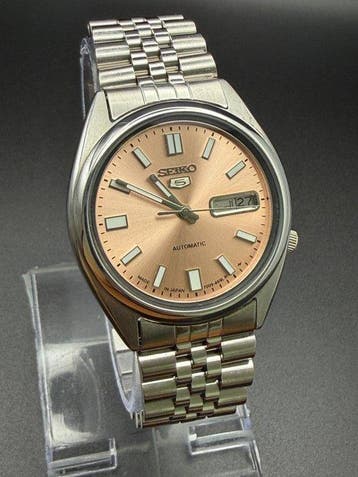 Seiko - Seiko 5 Automatic Day-Date - Zonder minimumprijs -