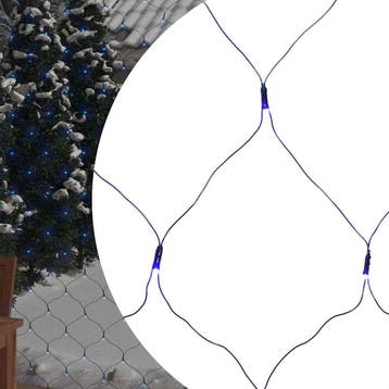 vidaXL Kerstnetverlichting 306 LEDs binnen en buiten 3x3 m, Verzenden, Nieuw, Kunststof