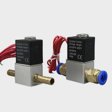 Elektrische Solenoïde Klep 12V/24V/220V - 2/2 Weg Normaal Ge, Verzenden, Nieuw