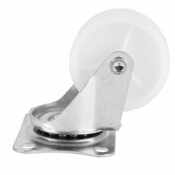 Benson Set van 4 zwenkwielen - 50 mm - wit - draagvermoge..., Doe-het-zelf en Verbouw, Ophalen of Verzenden, Nieuw