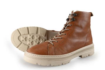 Paul Green Snowboots in maat 38 Cognac, Kleding | Dames, Overige kleuren, Verzenden, Snowboots, Zo goed als nieuw