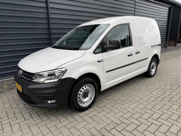 Zakelijke lease - Volkswagen Caddy Bestel 1.0 TSI Benzine, Stof, Gebruikt, Euro 6, Wit
