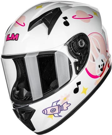 Jeugd Motorhelm ECE22.06 - 34% Korting, Jongen of Meisje, Ophalen of Verzenden, Zo goed als nieuw, ILM