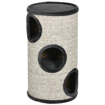 TRUUSK Krabton Pluche Design - 3 Niveaus - 3 Grotten - Sisal, Verzenden, Nieuw
