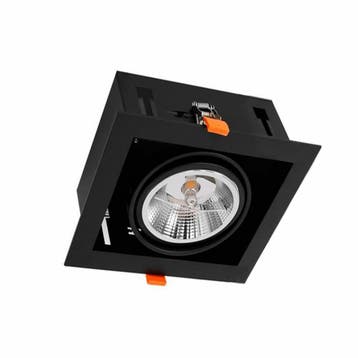 AR111 ENKEL ARMATUUR PASITHEE ZWART, Nieuw