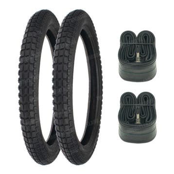 Buitenband 16 inch 2.50x16 IFA cross / enduro banden met..., Ophalen of Verzenden, Nieuw, IFA