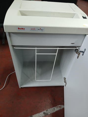 Geha Primo 3900 papiervernietiger, grijs, 59 x 46 x 89 cm, Ophalen, Nieuw in verpakking