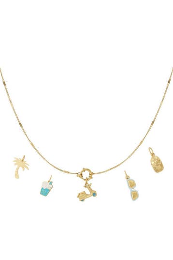 Goudlief Scooter diy ketting (Hangerkettingen, Kettingen), Verzenden, Nieuw, Zilver, Overige materialen