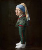 EGO - La Fille à la Perle Gucci _ Œuvre unique 1/1 _ No, Antiek en Kunst