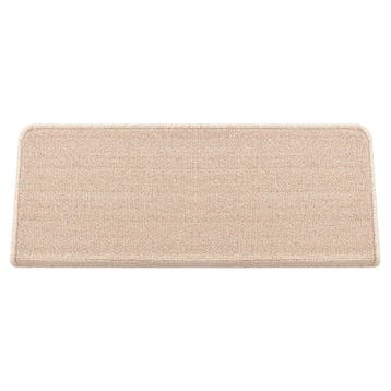 Trapmat zelfklevend set van 15 beige 65x24+4 cm, Verzenden, Nieuw