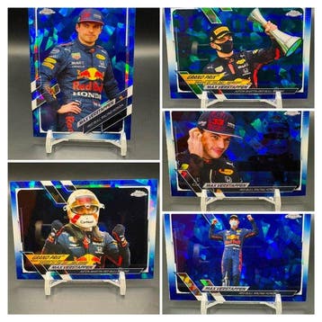 2021 Topps Chrome, Sapphire Edition F1 Max Verstappen - 5, Nieuw